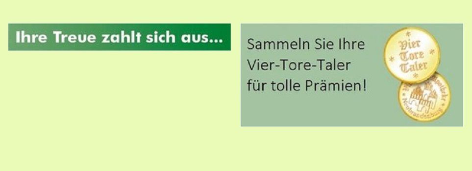 Was Sie davon haben … Den aktuellen Prämienprospekt finden Sie hier.